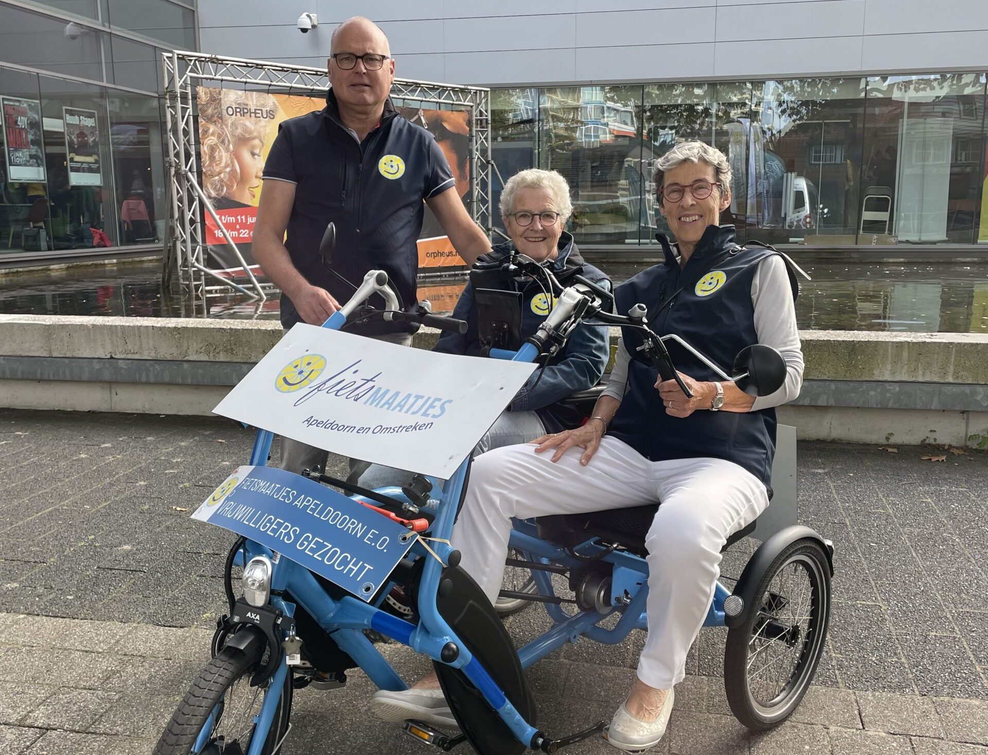 2023-10-07 team vrijwiligersmarkt 1 Veelgestelde vragen en vrijwilligers Fietsmaatjes