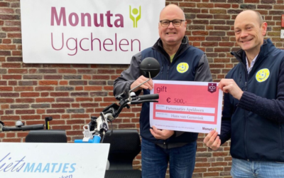 Prachtig gebaar van Monuta