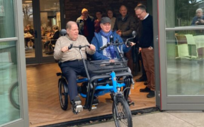 Vandaag is duofiets No 8 geleverd in Uddel