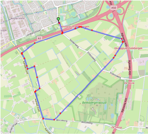 Route 3: Rondje polder