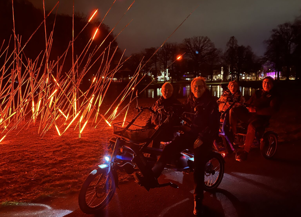 Fietsmaatjes Licht festival Fietsmaatjes Licht festival
