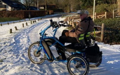 Fietsmaatjes door weer en wind !